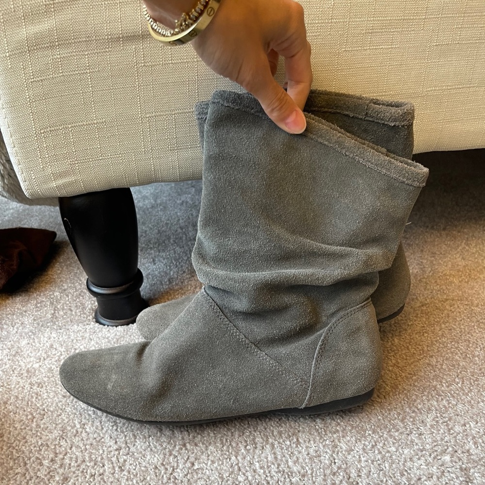 Nine West Grey Booties size 7